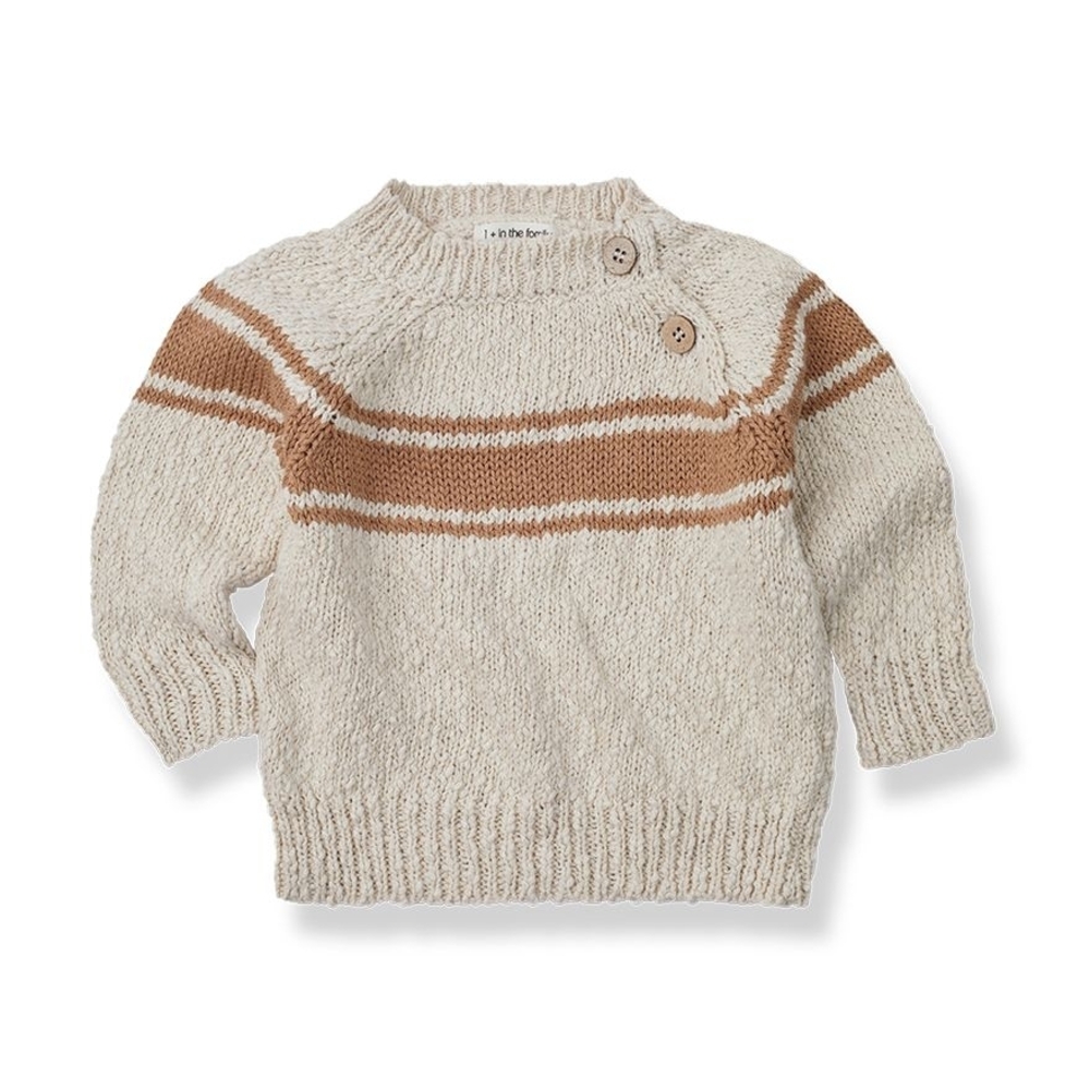 1+ in the Family Pau Biscotto Sweater 48m